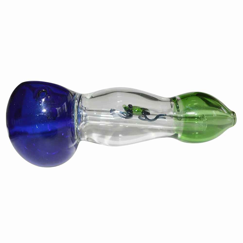  Color Inside Animal Glass Pipe (13cm)