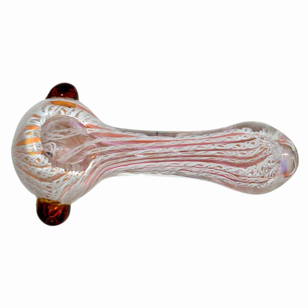 Color Spiral Glass Pipe (13cm)