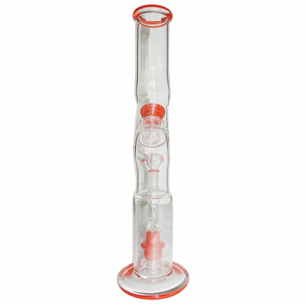 16 Inch Glass Ice Bong Traditional design  