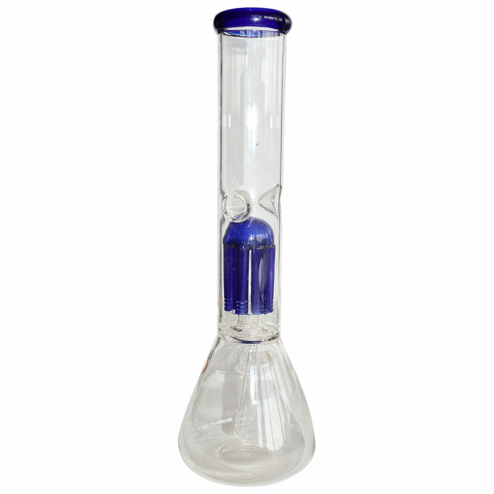 16inch Simple Smoke Glass Ice Bong 