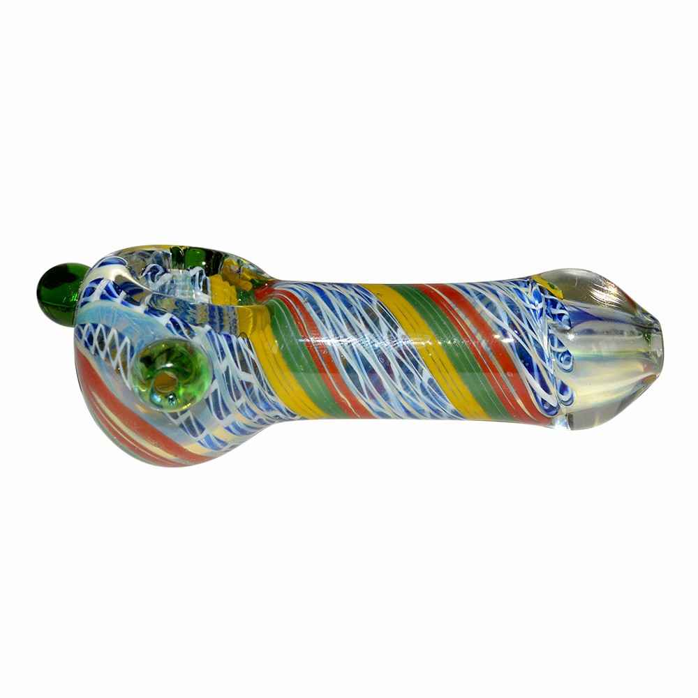 Color Peanut Glass Pipe (8cm) 