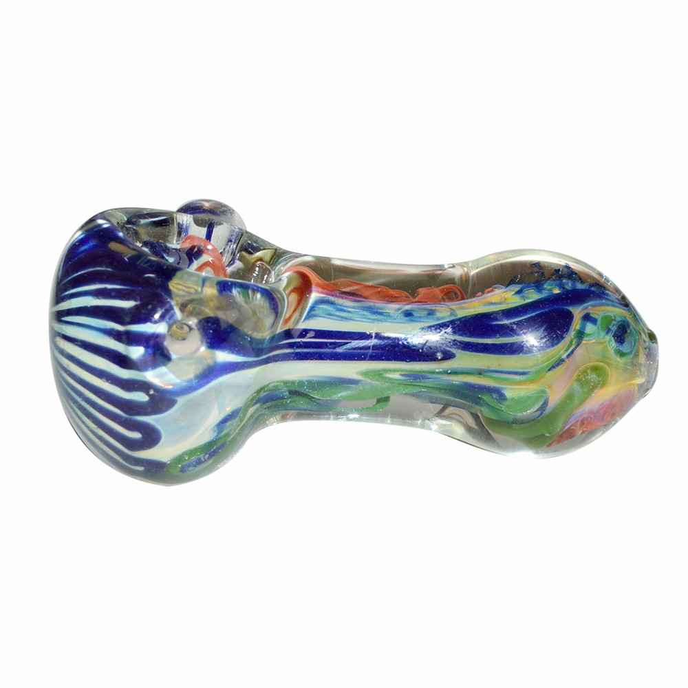 Color Peanut Glass Pipe (8cm)