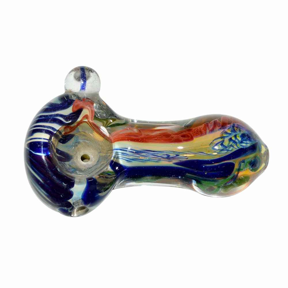 Color Peanut Glass Pipe (8cm)