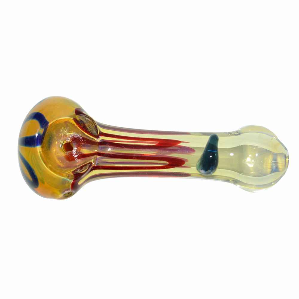 Color Inside Glass Pipe (11cm) 