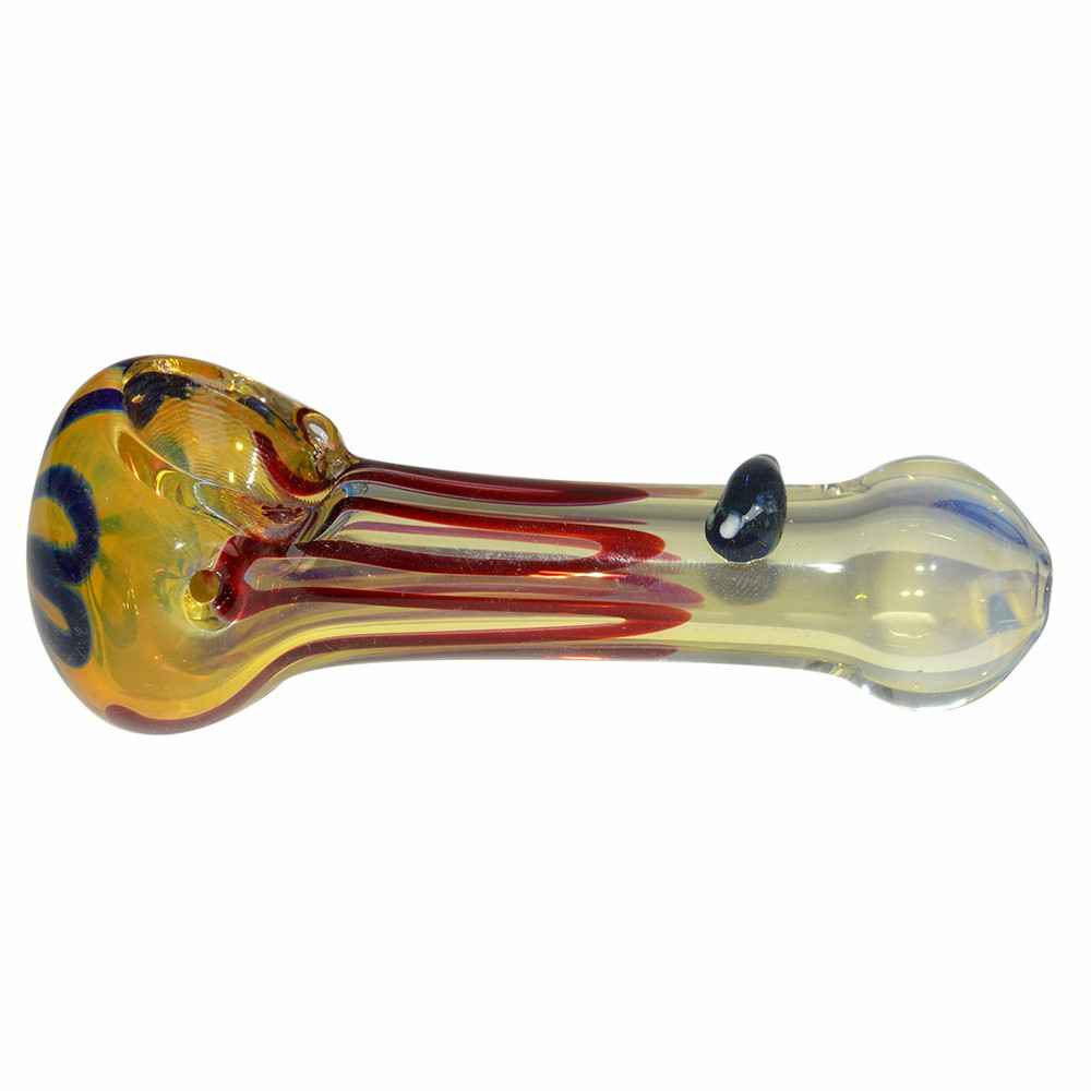 Color Inside Glass Pipe (11cm) 