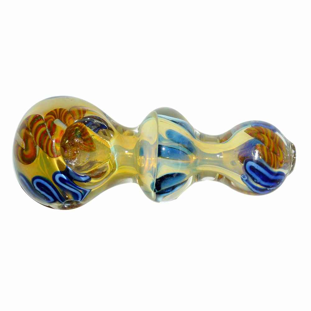 Inside Color Glass Pipe (11cm)