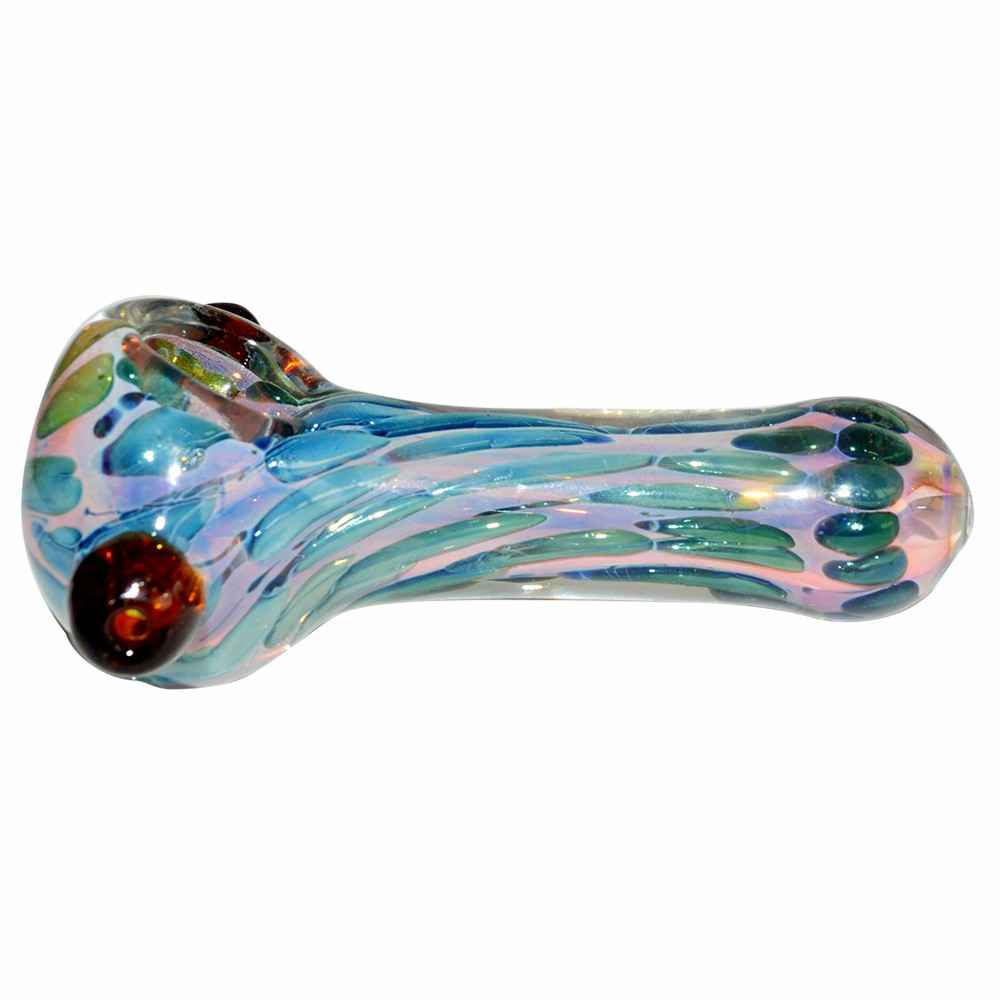 Inside Gold Color Glass Pipe (11cm) 