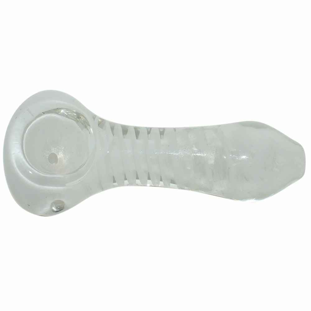 White Glass Pipe (9cm)