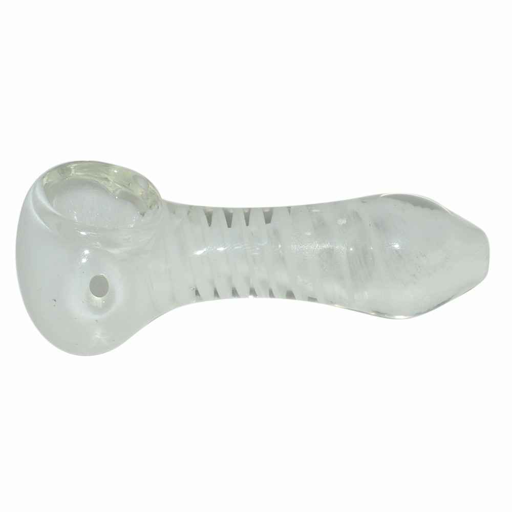 White Glass Pipe (9cm)