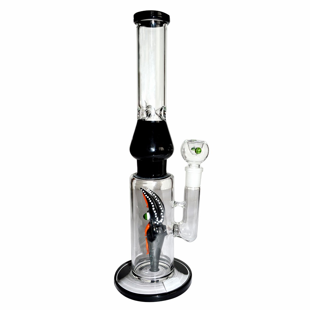 14 Inch Crocodile  Design Glass Ice Bong 