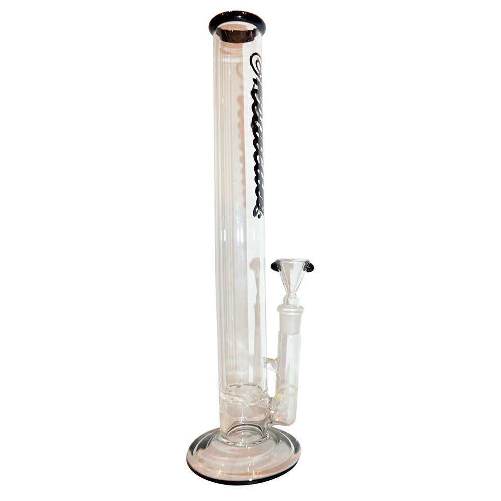 14 Inch Decal Print Glass Ice Bong 
