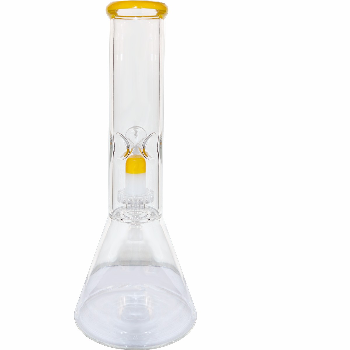 12 Inch  Glass Ice Bong Transparent 