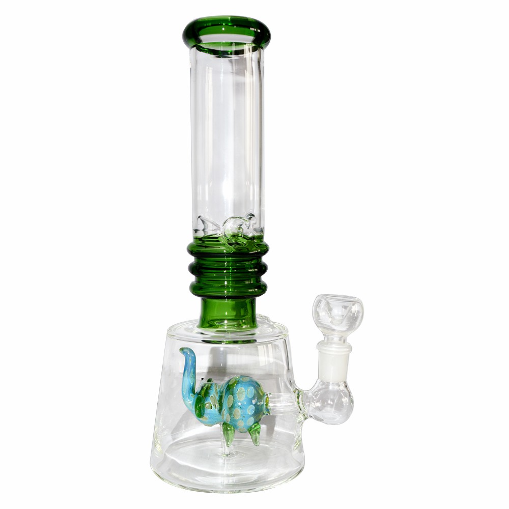 12 Inch Heavy Elephant diffuser Glass Ice Bong 