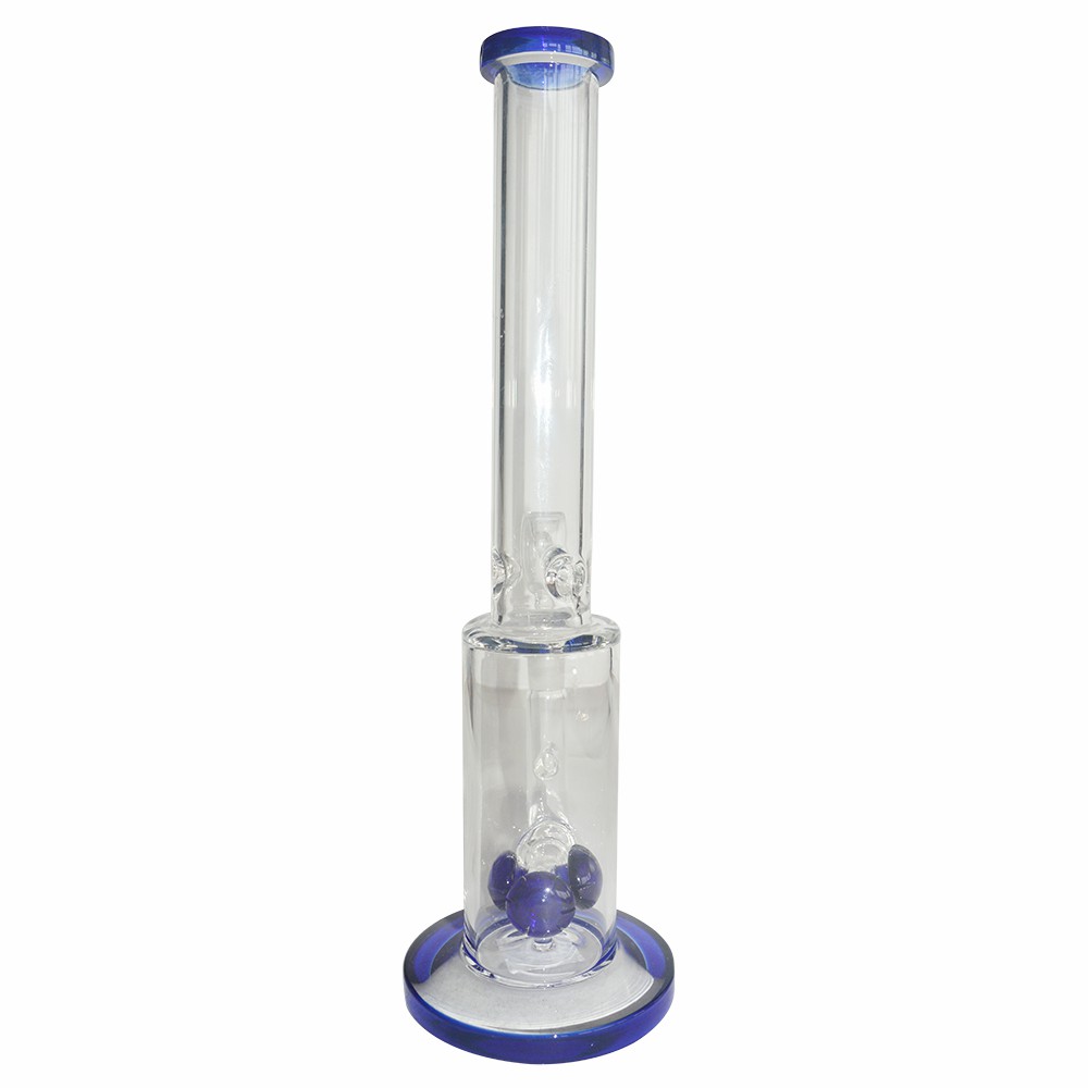 12 Inch Shower Slim Glass Ice Bong 