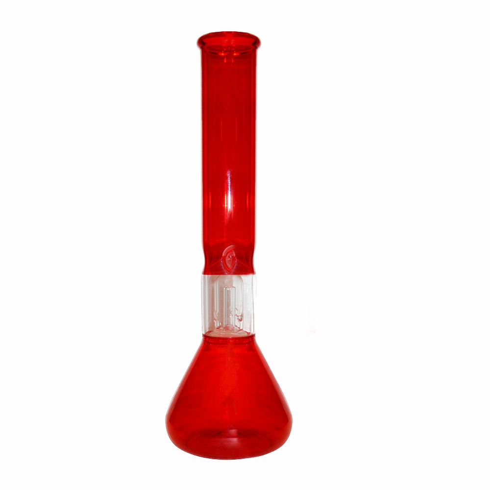 12 Inch Printed Color Percolator Glass Ice Bong 