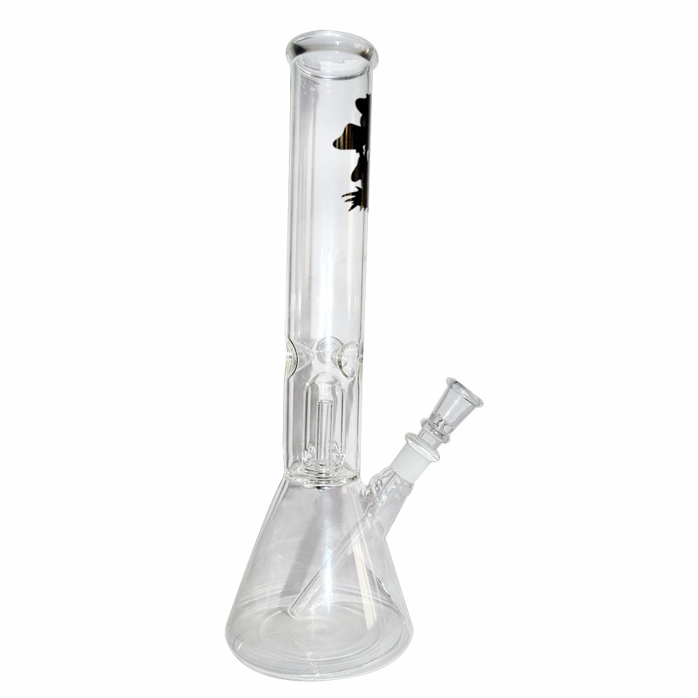 12 Inch Decal Print Glass Percolator Bong