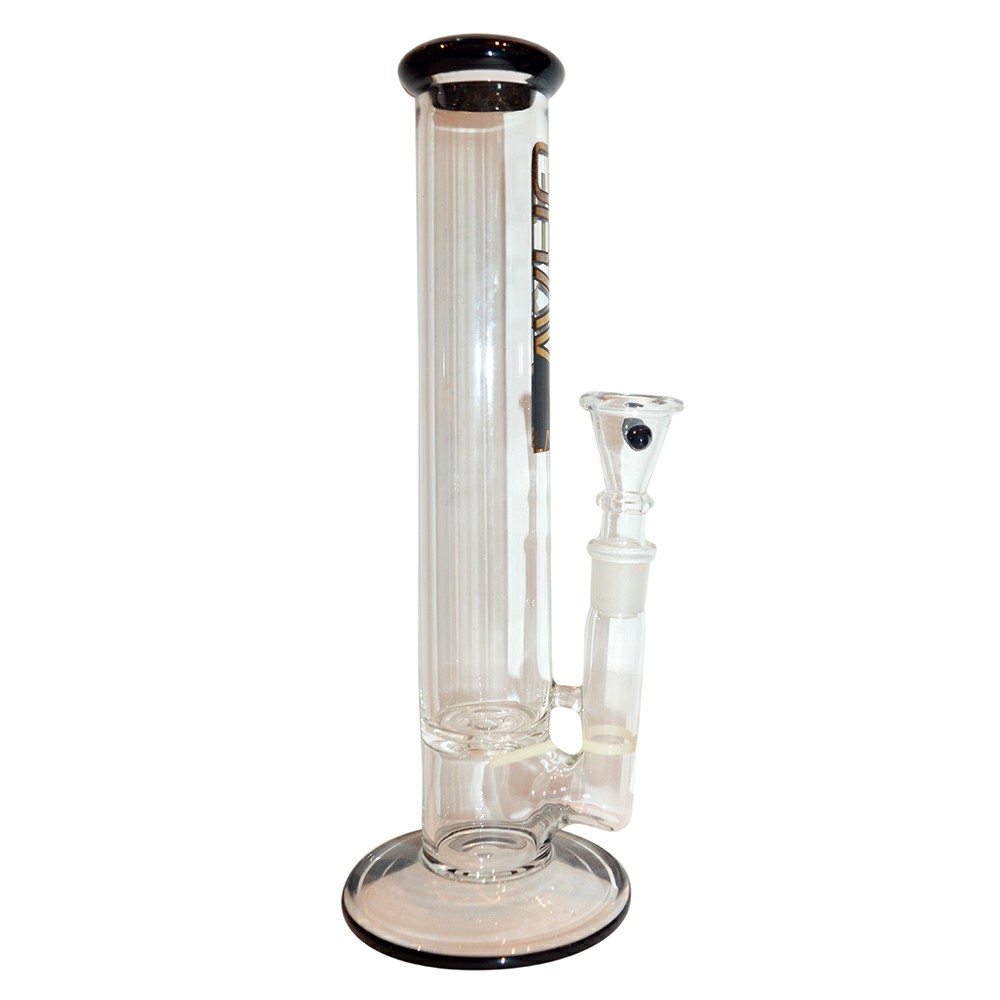 10 Inch Decal Print Smoking Glass Ice Bong