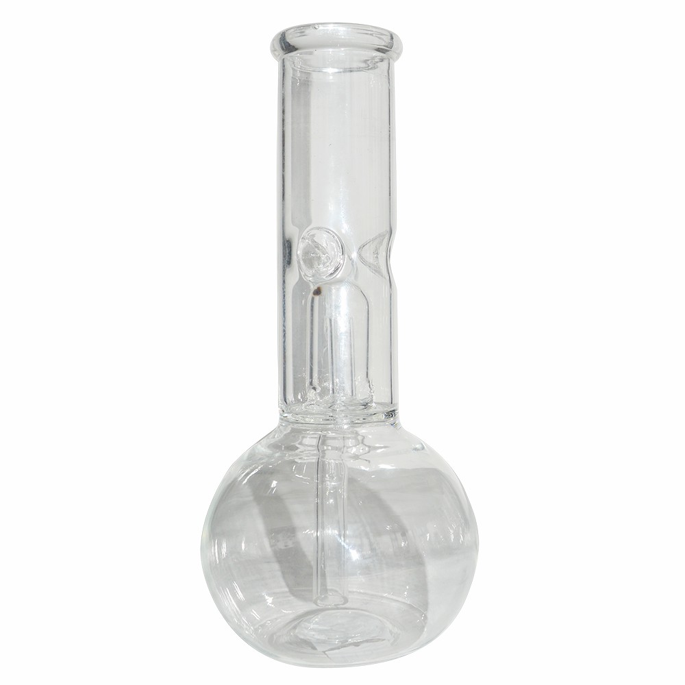 8 Inch Transparent Single Percolator Glass Ice Bong  