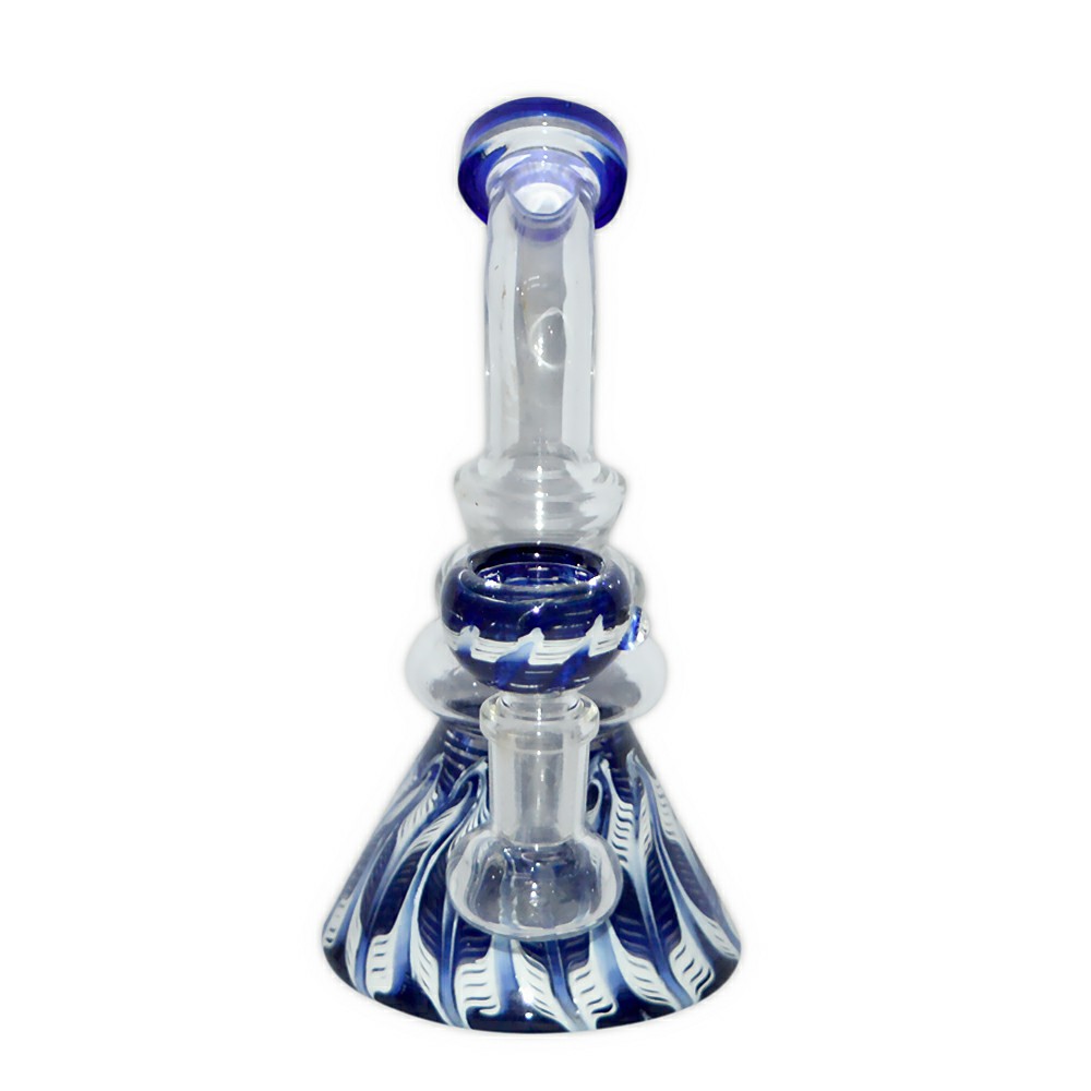 6 Inch  Artwork Glass Bong 