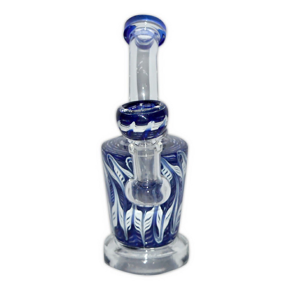 6 Inch  Artwork Glass Bong 