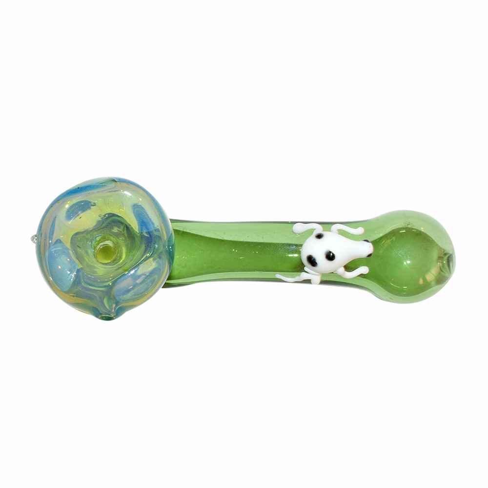 Natural  Color Glass Pipe (8cm) 