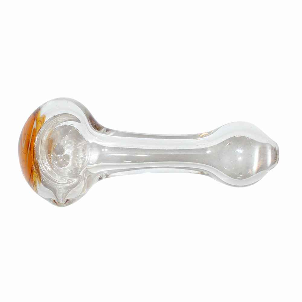 Transparent Color Glass Pipe (10cm)