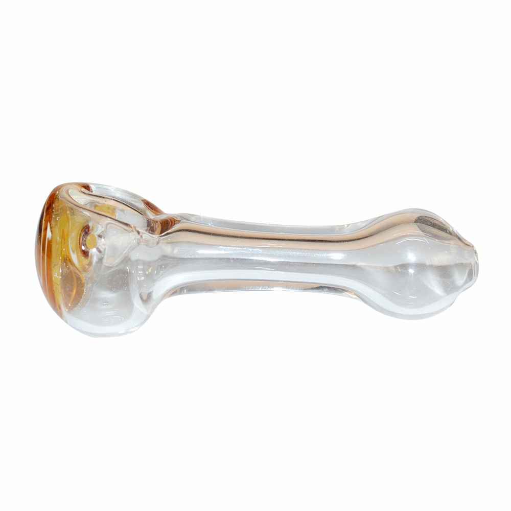 Transparent Color Glass Pipe (10cm)