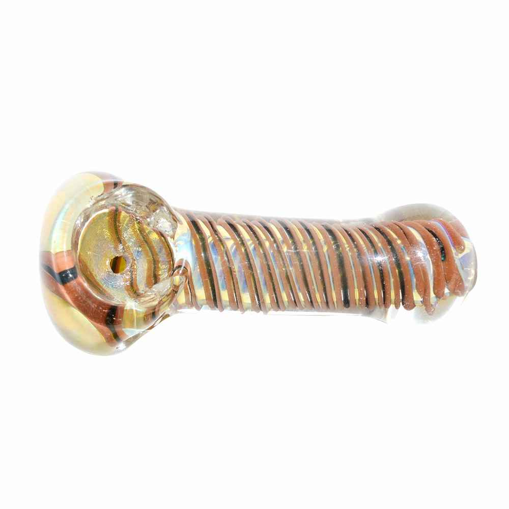 Spiral Color Glass Pipe (8cm)