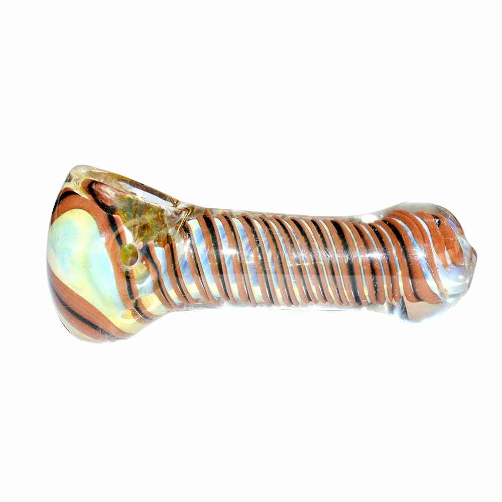 Spiral Color Glass Pipe (8cm)