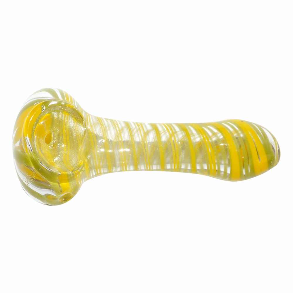 Yellow Color Glass Pipe (7cm)