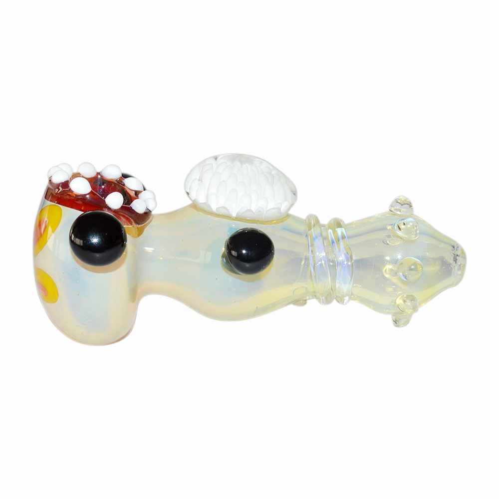 Bubble Color Glass Pipe (10cm)