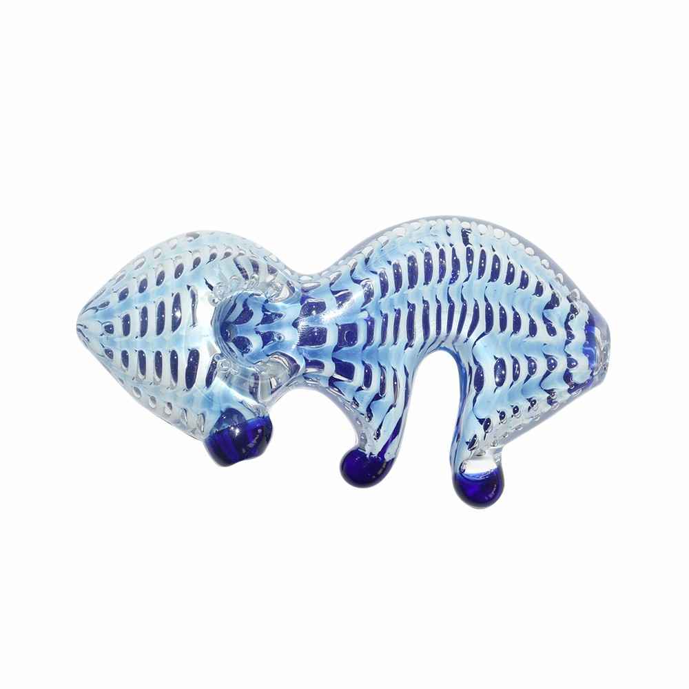 Animal Shape Color Glass Pipe (11cm)