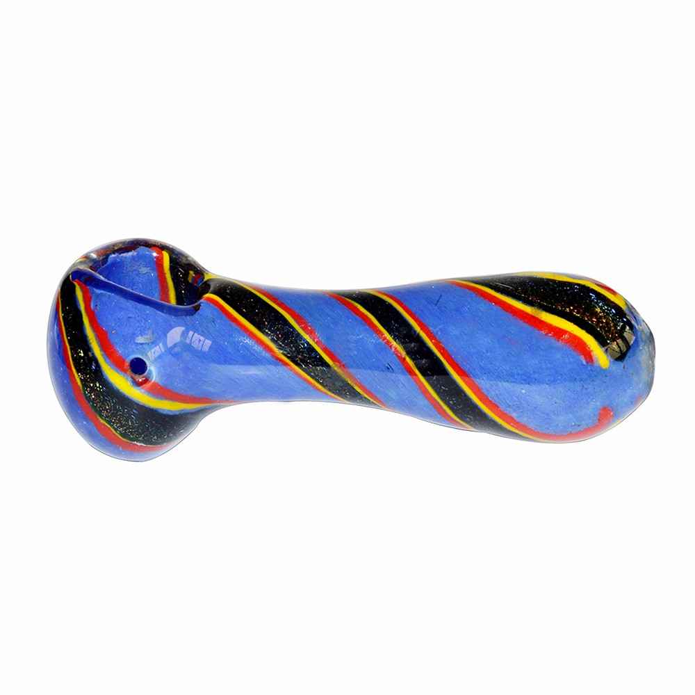 Blue Color Glass Pipe 13cm