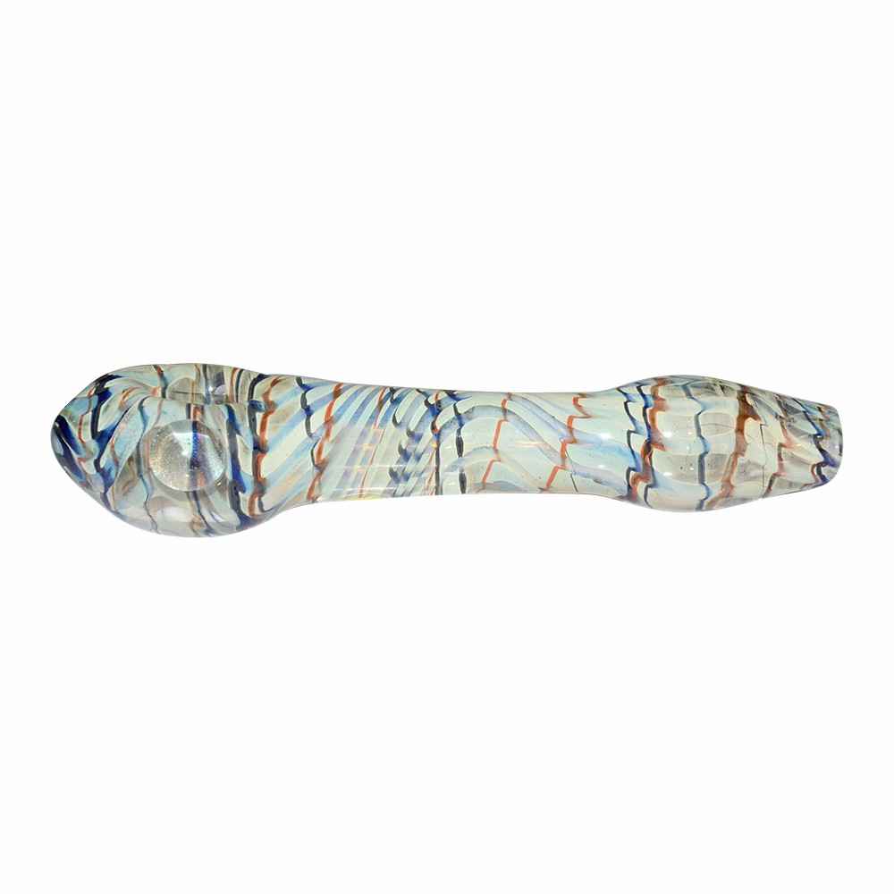 Multi-Color Glass Pipe (12cm)