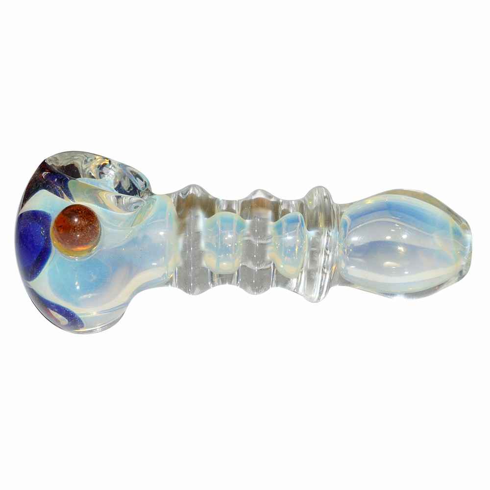 3 Ring Inside Color Glass Pipe (8cm)