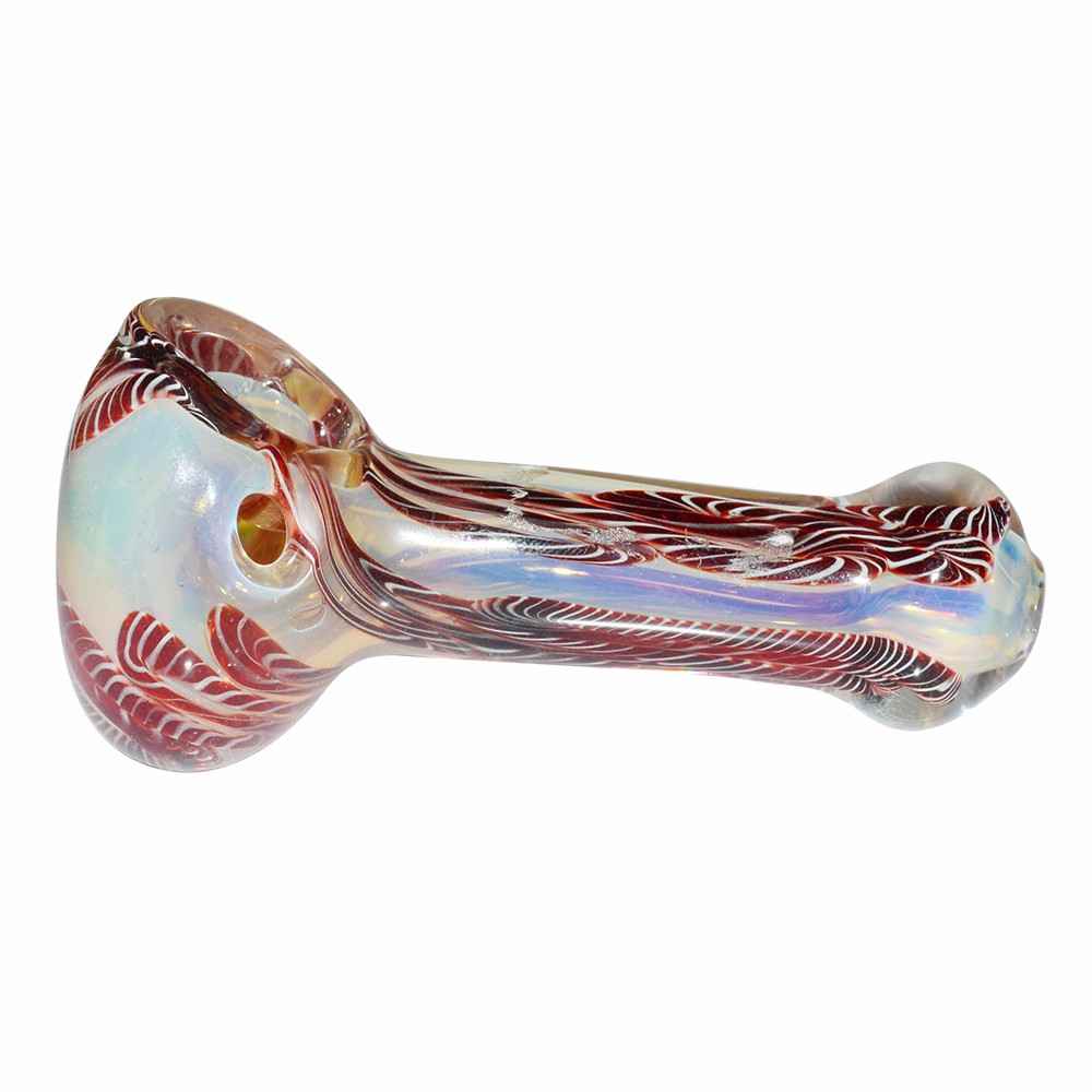 Inside-Color Glass Pipe (8cm)