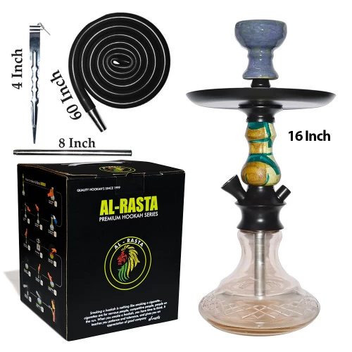 16 Inch KrmaX Duck Hookah Multicolor With Silicon Pipe
