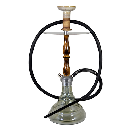 Aluminum  Hookah With Silicon Pipe 27Inch