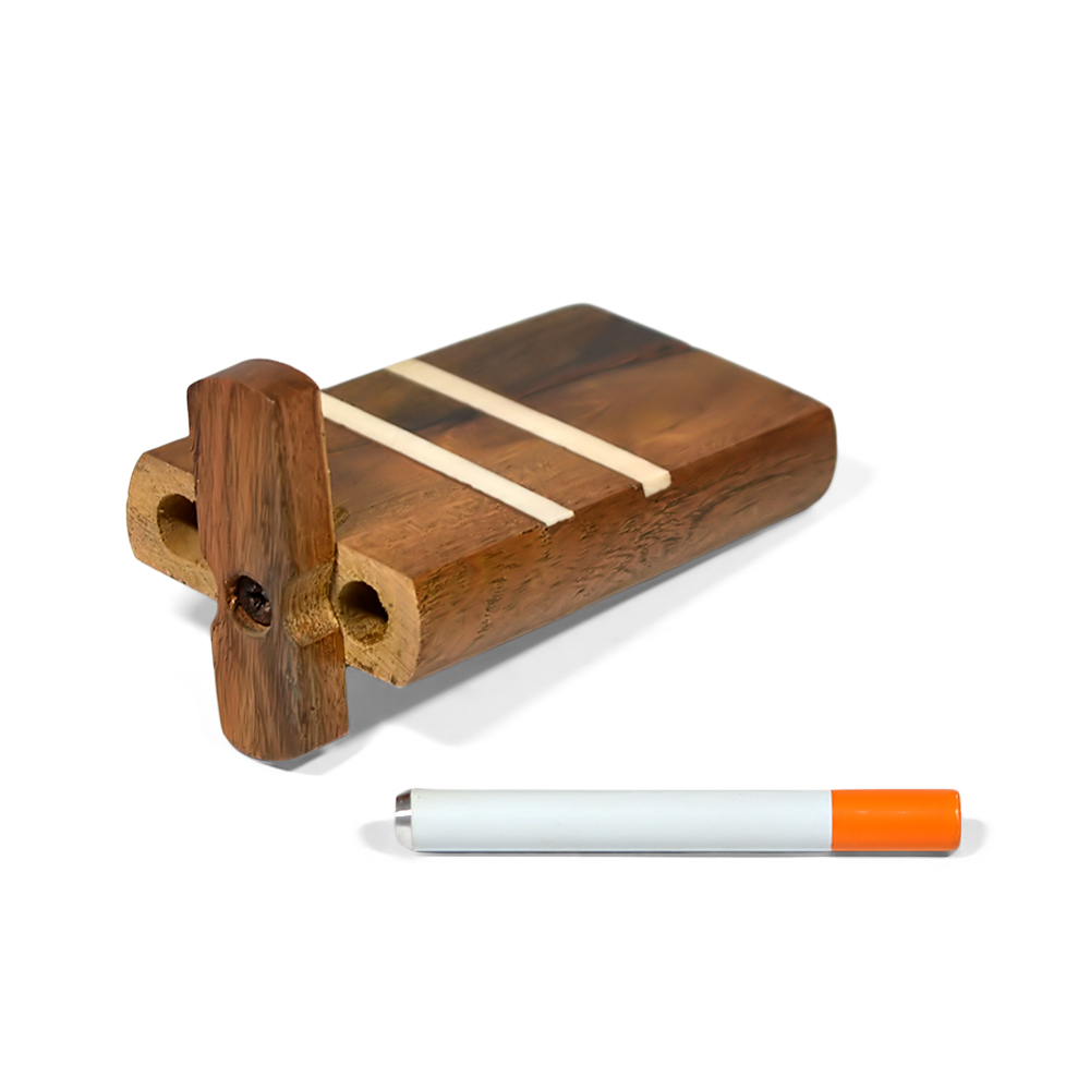 Dugout One Hitter Wood Cigarette Case 11CM