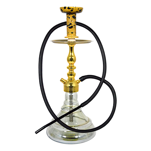 19 Inch Aluminum Dragon Hookah With Silicone Pipe 