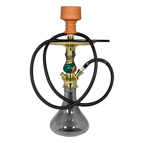 20 Inch Wolf Aluminum Hookah With Silicone Pipe 