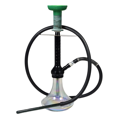18 Inch KrmaX Aluminum Hookah With Silicone Pipe