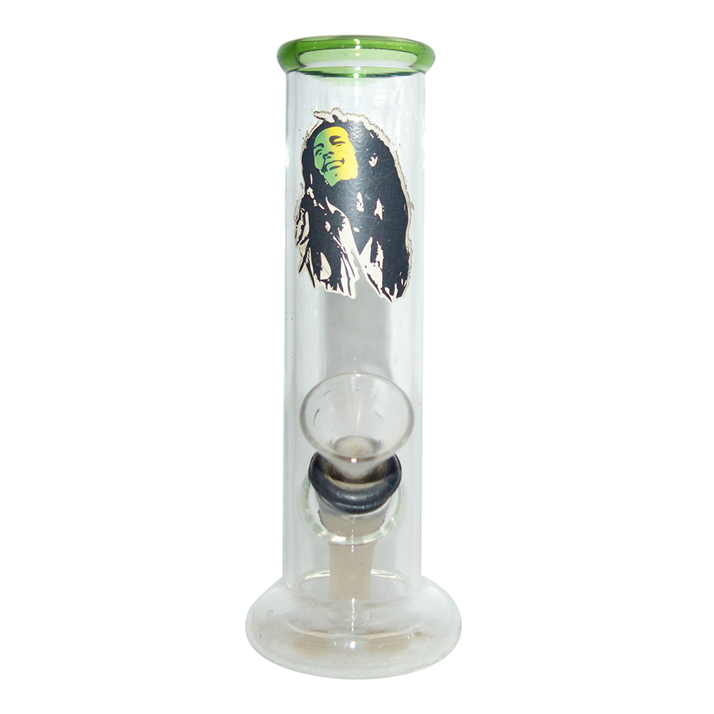 5 Inch Pocket Decal Print Glass Bong 