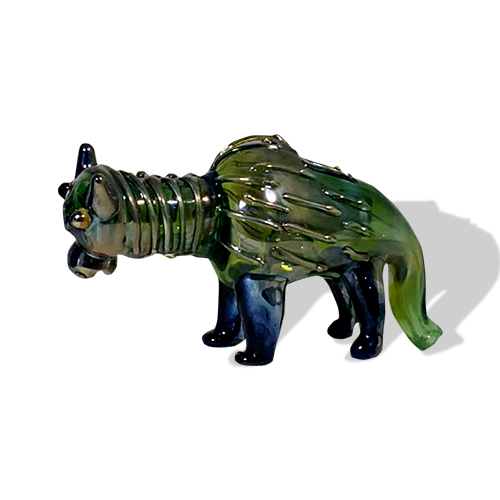 Glass Figure Color  Pipe 