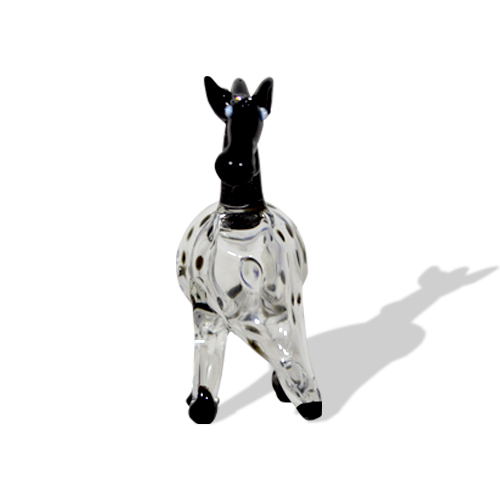 Horse Design Glass Figure Color  Pipe