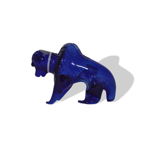 Bear Glass Figure Color  Pipe