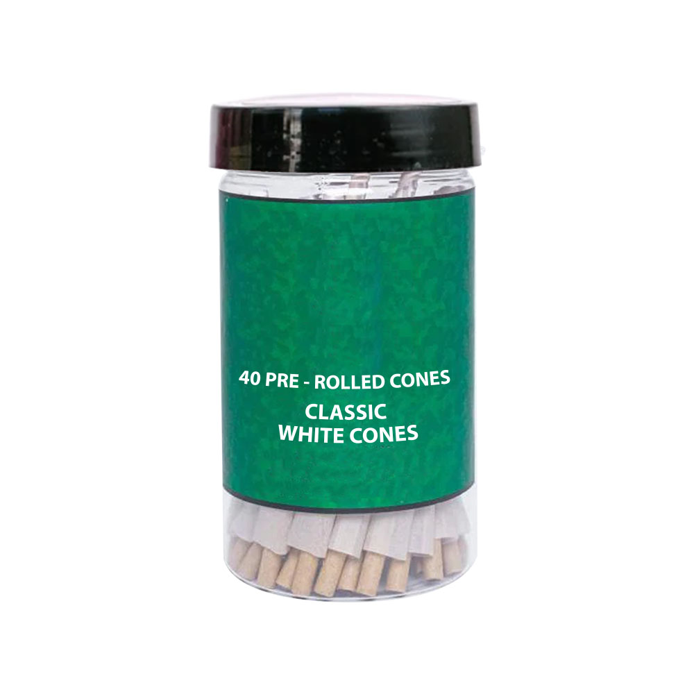 Classic White Paper Cones JAR Shorts 53mm/20mm 