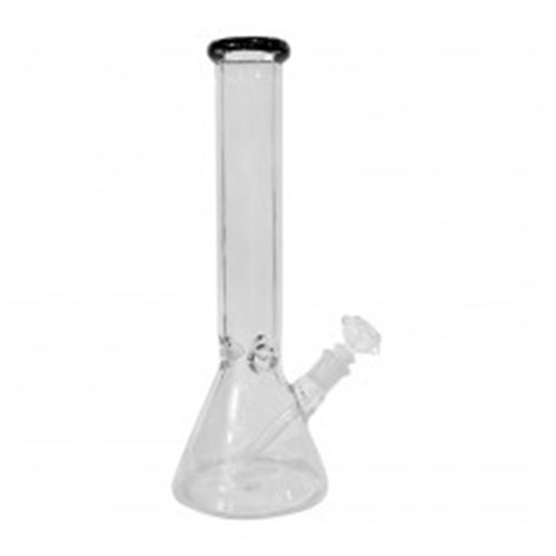 12 Inch 7mm  Heavy Conical Glass Bong 