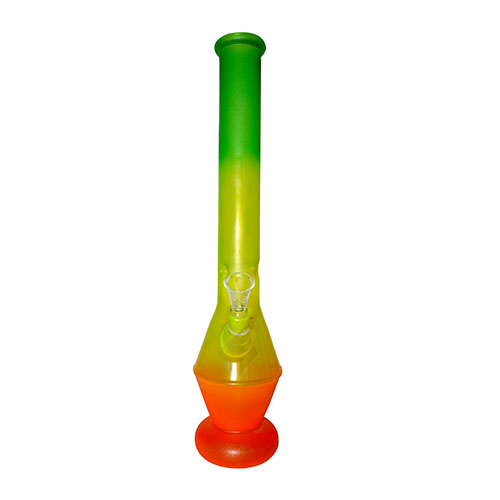 18 Inch Multi Color Glass Ice Bong 
