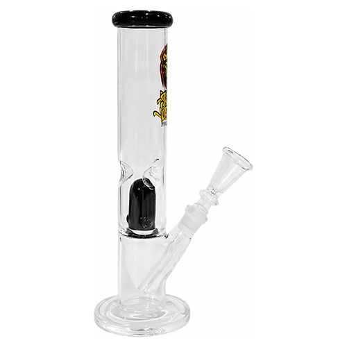 10 Inch Decal Print Glass Ice Bong 